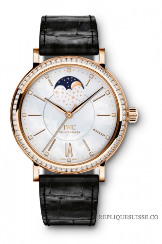 IWC Portofino Automatic Moon Phase 37 IW459002 Montre Réplique