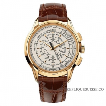 Chronographe multi-echelle de la collection 175e anniversaire de Patek Philippe 5975J-001 Montres Copie