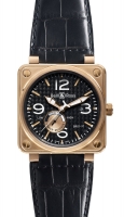 Bell & Ross BR 01-97 rose Or Power Reserve 46mm des hommes Montre Réplique