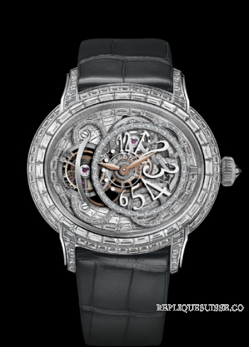 Audemars Piguet Millenary TOURBILLON montre Réplique 26381BC.ZZ.D113CR.01