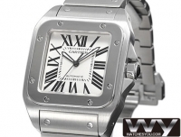 Cartier Santos 100 XL acier Automatique W200737G Montre Réplique