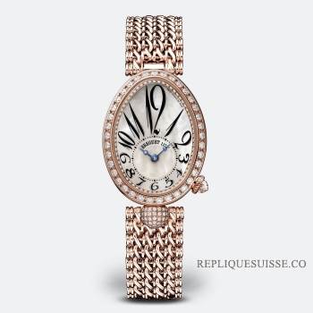 Copie Montre Breguet Reine de Naples Automatique Mini Dames 8928BR/5W/J20 DD00