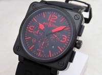 Bell & Ross BR01-94 Carbon Red Ltd Chronographe Montre Réplique