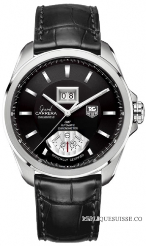 TAG Heuer Grand Carrera Grand Date GMT WAV5111.FC6225 Montre Réplique