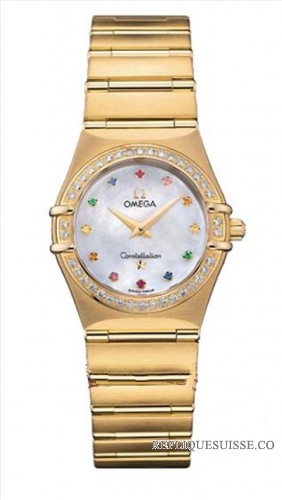 Omega Constellation Iris 95 Quartz 1177.79.00 Dames Montre Réplique