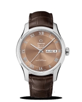 Réplique Omega De Ville Hour Vision Chronometre mactre coaxial Calendrier annuel 41mm 433.13.41.22.10.001