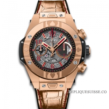 Hublot Big Bang Unico World Poker Tour King gold 411.OX.1180.LR.WPT15