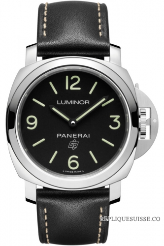 Copie Montre Panerai Luminor Base Logo 3 Jours Acciaio 44mm PAM00773