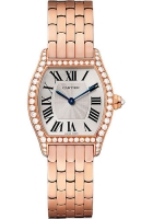 Cartier Tortue Argenteed Flinque Cadran montre Réplique Femme