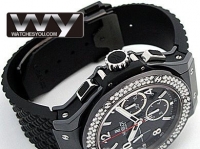 Hublot Big Bang noir Magic Diamants 341.CV.130.RX.114 Montre Réplique