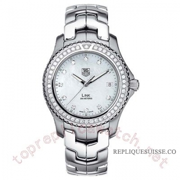 TAG Heuer Link Quartz Diamant Dames WJ111B.BA0575 Montre Réplique