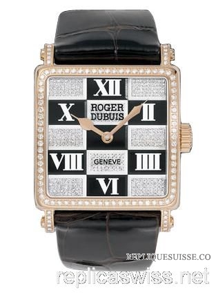 Roger Dubuis Oren Square Automatique Diamant Womes G34-21 Montre Réplique