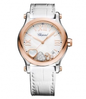 Chopard Happy Sport Rond Quartz 36mm Dames 278582-6009