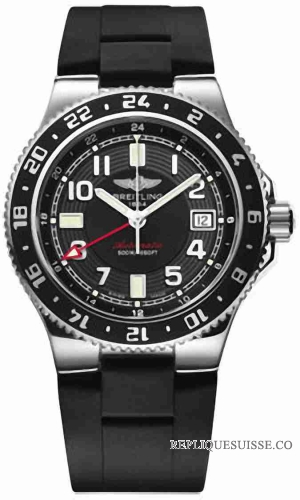 Breitling Superocean GMT Inoxydable acier A3238011/BA38 Montre Réplique