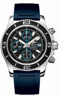 Breitling Superocean 42 Inoxydable acier Ocean Racer noir Montre Réplique