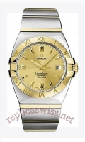 Omega Double Eagle Perpetual Calendar Quartz 1211.10.00 Hommes Montre Réplique