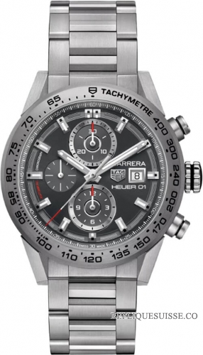 Copie Montre Tag Heuer Carrera Automatique Mens Chronographe Titane CAR208Z.BF0719