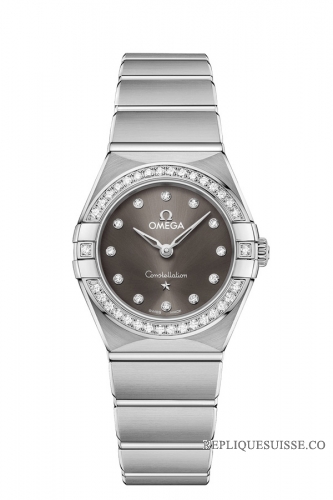 les diamants en acier OMEGA Constellation 131.15.25.60.56.001