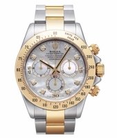 Réplique Rolex Daytona en acier et or cadran MOP 116523 MD