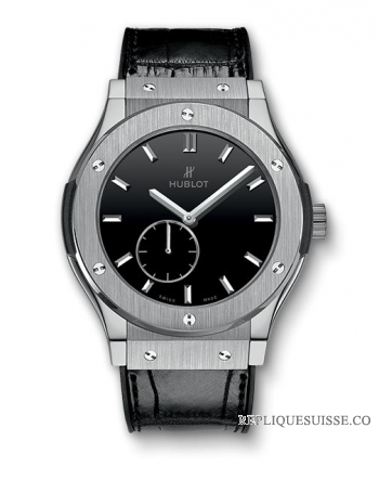 Hublot Classic Fusion Ultra-Thin Titanium Noir Shiny Dial 515.NX.1270.LR