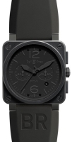 Bell & Ross BR 03-94 PHANTOM Chronographe 42mm des hommes Montre Réplique