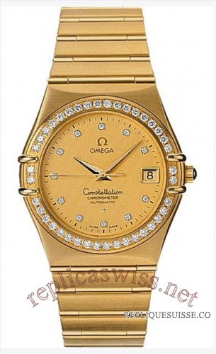 Omega Constellation Gents Chronometer Automatique 1107.15.00 Montre Réplique