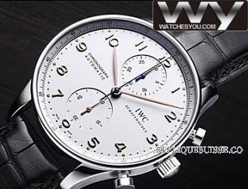 IWC Portuguese Automatique Chronographe IW371401 Montre Réplique [1409100570]