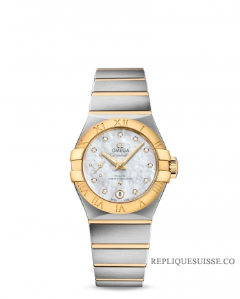 Réplique Omega Constellation Co Axial Master CHRONOMETER Small Seconds 27mm 127.20.27.20.55.002