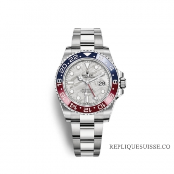 Rolex GMT-Master II en or blanc 18 ct M126719BLRO-0002 Cadran meteorite