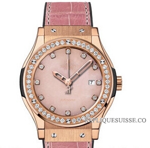 Hublot Classic Fusion Stone Dames Montre 542.OP.8490.LR.1204