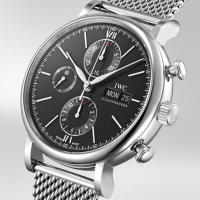 Réplique IWC Portofino Chronographe automatique cadran noir IW391030