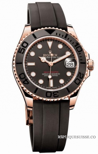 Rolex Yacht-Master 37mm 268655 Oysterflex Bracelet Montre Réplique