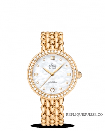 Réplique Omega De Ville Prestige Co Axial 32.7mm 424.55.33.20.55.009