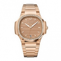 Patek Philippe Nautilus Rose Or dames 7118 / 1200R-010 Montres Copie