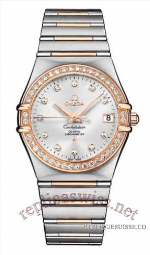 Omega Constellation Gents Chronometer Automatique 111.25.36.20.52. Montre Réplique