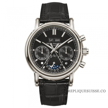 Calendrier perpetuel pour plaies a la main Grand Patek Philippe Complications 5204P-011 Montres Copie