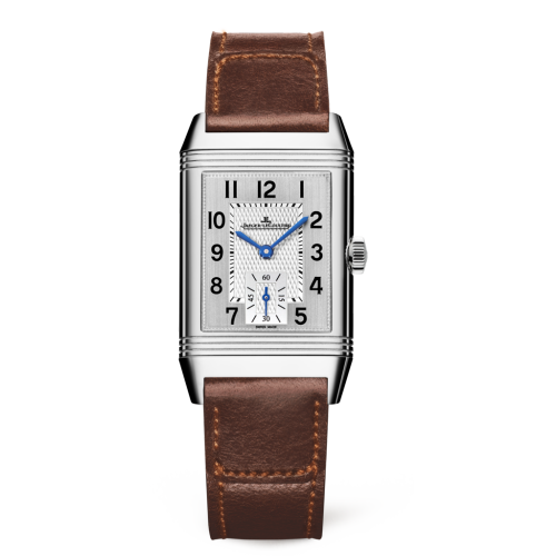 Copie Montre Jaeger-LeCoultre Reverso Classique Medium Small Seconds Acier Inoxydable/Argent/Fagliano 2438522