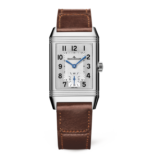 Copie Montre Jaeger-LeCoultre Reverso Classique Medium Duoface Petite Seconde Acier Inoxydable/Argent/Fagliano 2458422