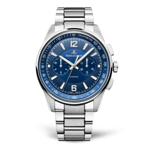 Copie Montre Chronographe Jaeger-LeCoultre Polaris Acier Inoxydable/Bleu/Bracelet 9028180