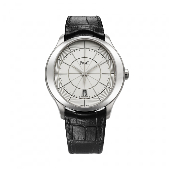 Piaget Gouverneur Cadran Argent 18K Or Blanc GOA38110 Hommes G0A38110 Hommes Montres Copie