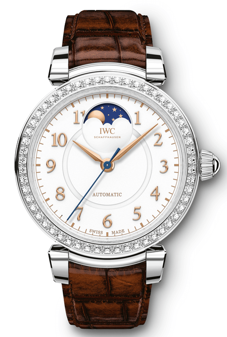 Copie Montre IWC Da Vinci Automatique Moonphase 36mm Femme IW459307