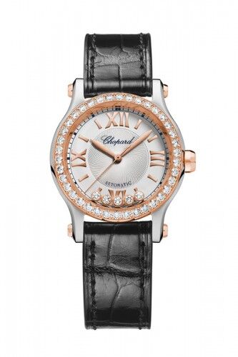 Réplique Chopard Happy Sport Diamond 30mm 278573-6015 Femme