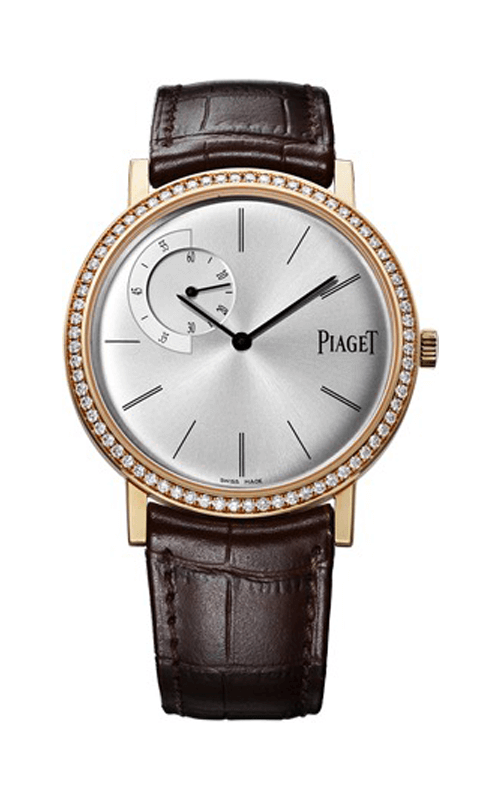 Piaget Altiplano Cadran Argent 18K Or Rose Diamant