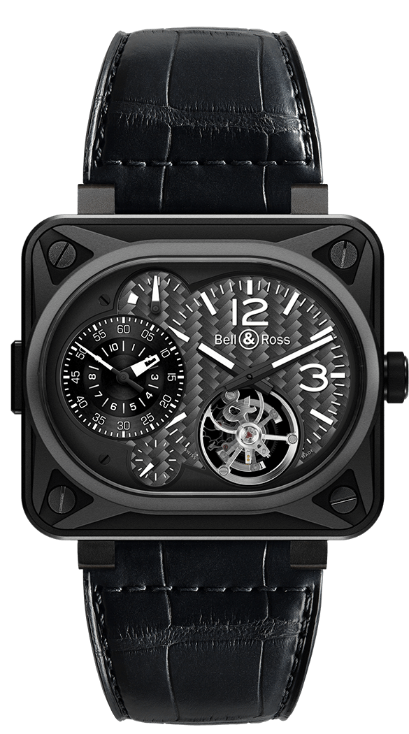 Bell Ross BR Minuteur Tourbillon Titane BR-MNUT-TOURB-CA