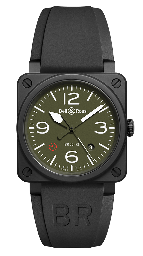 Bell Ross Aviation Ceramique BR03-92 TYPE MILITAIRE