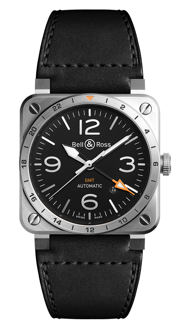 Bell Ross BR 03-93 GMT BR0393-GMT-ST/SCA