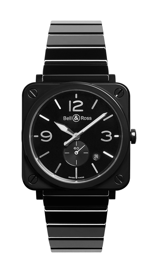 Bell Ross BR-S Bracelet Ceramique Noir 39mm Montre