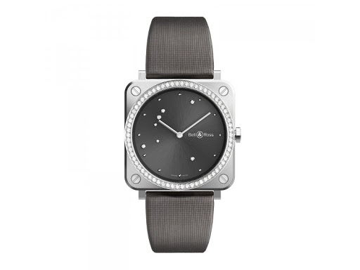 Copie de Bell & Ross Instrument BR S Diamant gris Eagle Diamonds BRS-ERU-ST-LGD/SCA