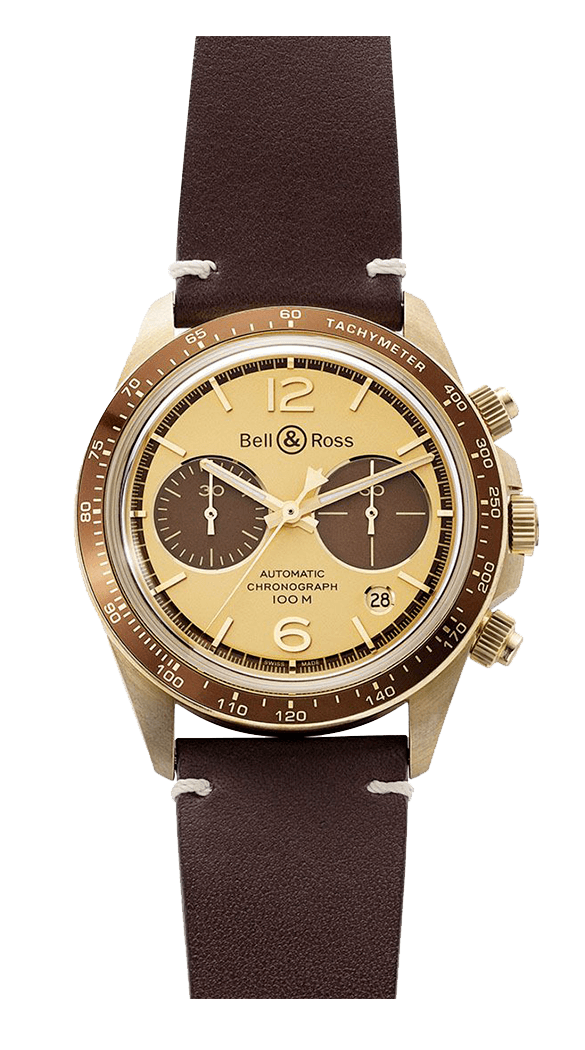 Bell Ross Vintage Bellytanker El Mirage Chronographe BRV294-RR-BR/SCA