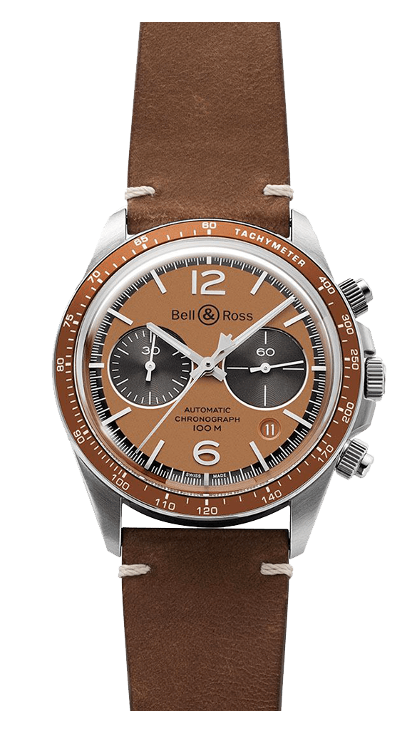 Bell Ross Vintage Bellytanker Dusty Chronographe BRV294-RR-ST